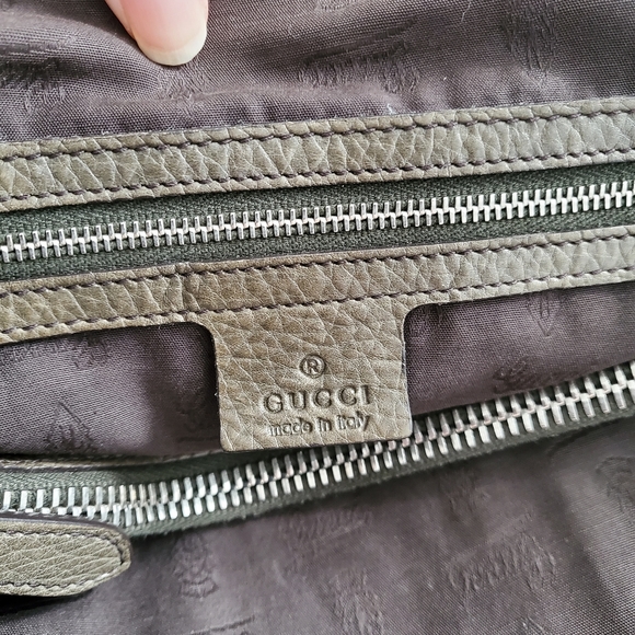 Gucci Canvas Bamboo Medium Tote - Picture 4 of 5